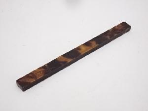 本鼈甲　朱漆塗鳥蒔絵　笄　□z